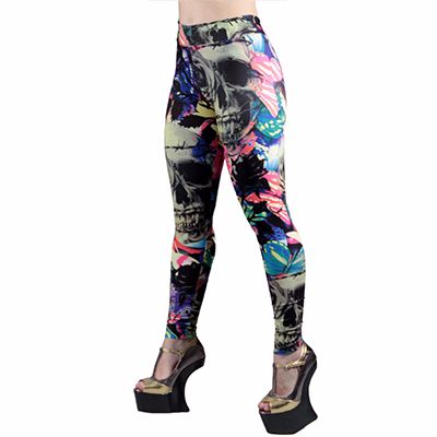 Abstract Sublimated Leggings